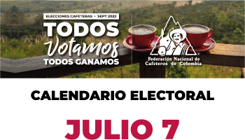 LAS ELECCIONES CAFETERAS 2022 INFORMAN: FECHAS PARA CONFIRMAR LISTAS Y PLANCHAS