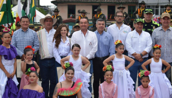 POLICÍA CALDAS, COMITÉ DE CAFETEROS DE CALDAS Y ALIADOS ESTRATÉGICOS DIERON INICIO OFICIAL A LA FIESTA DE LA COSECHA CAFETERA