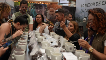 VISITANTES, CAFÉ DE CALIDAD, DIFERENTES PERFILES Y APRECIO POR LAS FAMILIAS CAFETERAS CARACTERIZAN AL STAND DE CALDAS EN CAFÉS DE COLOMBIA EXPO 2024