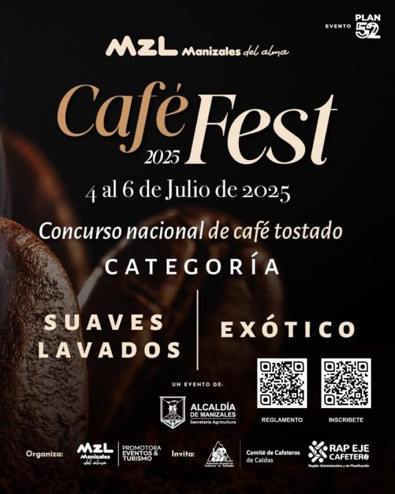 Café Fest Manizales continúa con las inscripciones para el Concurso Nacional de Cafés Tostados