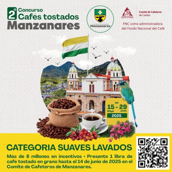 Manzanares impulsa su caficultura con convenio productivo por $70 millones
