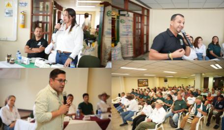 Los alcaldes de Belalcázar, San José y Anserma trabajan de la mano con el Comité de Cafeteros de Caldas.