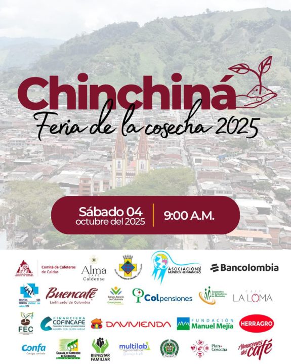 Chinchiná se prepara para vivir la 3 Feria de la Cosecha Cafetera