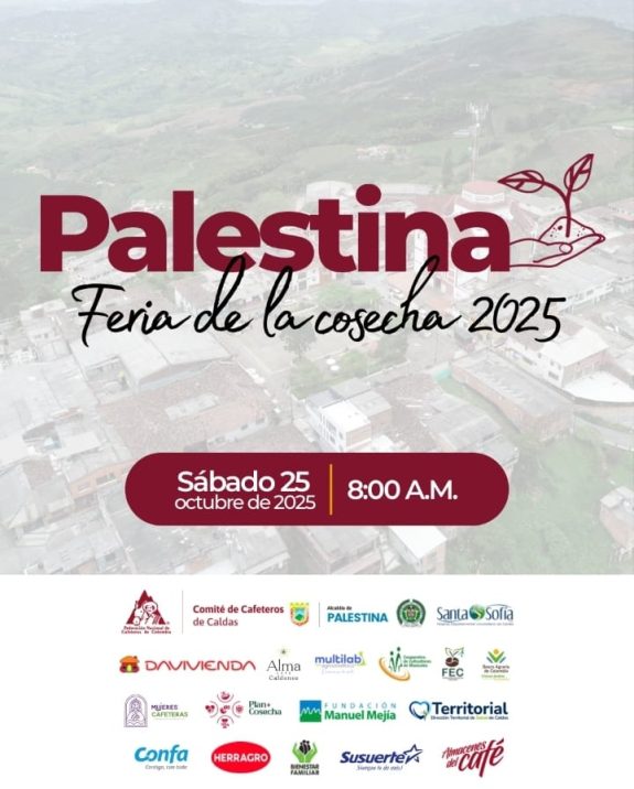 Palestina se alista para vivir la Feria de la Cosecha 2025