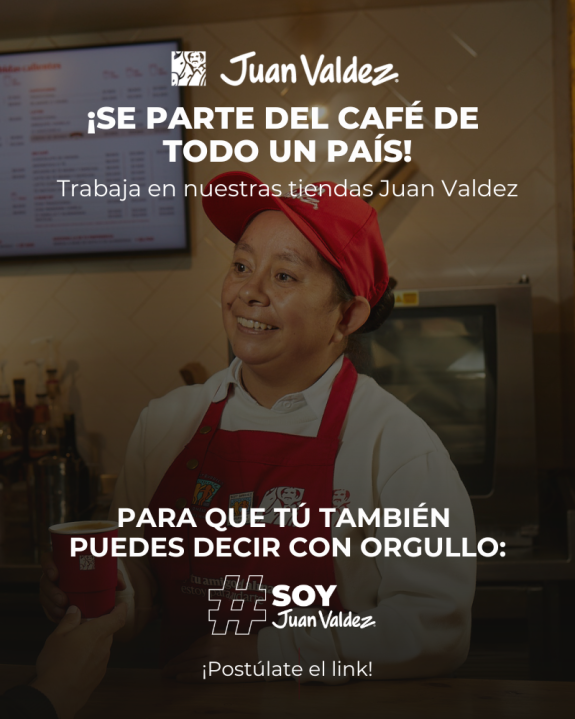 INGRESE AL FORMULARIO DE INSCRIPCIÓN DE VACANTES JUAN VALDEZ®