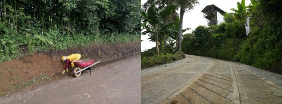 $3.500 millones de inversión en vías rurales de Manizales y construcción de metros de placas huellas con la Gobernación de Caldas en 2026