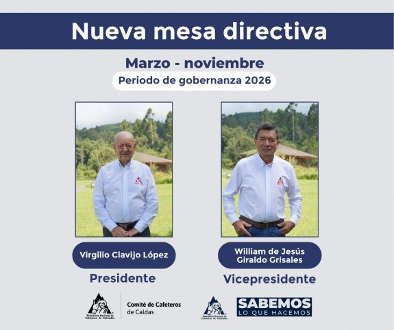 Nueva mesa directiva del Comité Departamental de Cafeteros de Caldas y avances para fortalecer la caficultura