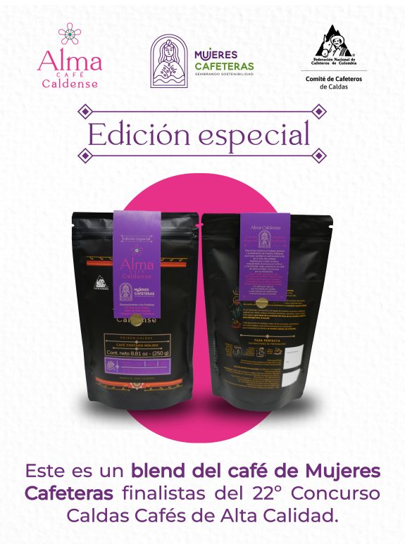 Alma Caldense y su edición especial de café de mujeres